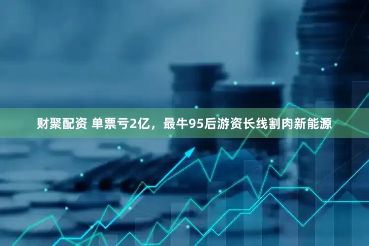 财聚配资 单票亏2亿，最牛95后游资长线割肉新能源